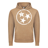 Vintage Coffee tennessee flag vintage grunge distressed graphic Vintage Hoodie - artisFamous
