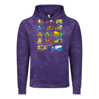 Cloud Purple construction excavator shirt for boys girls men and women t shirt Vintage Hoodie - artisFamous