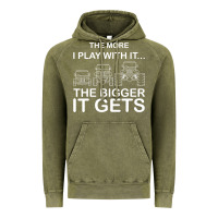 Cool The More I Play With It...the Bigger It Gets Men Women T Shirt Vintage Hoodie | Teevron