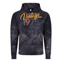 Cloud Black retro vintage 1975 women's Vintage Hoodie - artisFamous