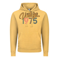 Vintage Mustard retro vintage 1975 women's Vintage Hoodie - artisFamous