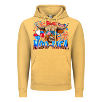 Vintage Mustard moo rica Vintage Hoodie - CowhideDigitalArt