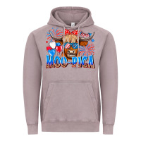 Vintage Zinc moo rica Vintage Hoodie - CowhideDigitalArt