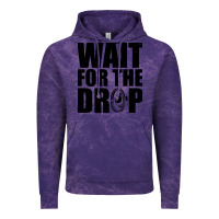 Cloud Purple wait for the drop i dubstep bass subwoofer dance music Vintage Hoodie - artisFamous