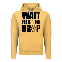 Wait For The Drop I Dubstep Bass Subwoofer Dance Music Vintage Hoodie | Teevron