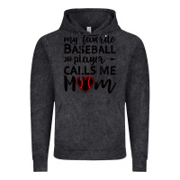 Vintage Black womens my favorite baseball player calls me mom Vintage Hoodie - artisFamous