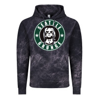 Cloud Black seattle grunge Vintage Hoodie - artisFamous