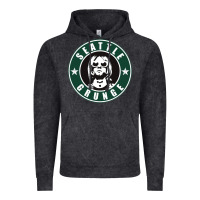 Vintage Black seattle grunge Vintage Hoodie - artisFamous
