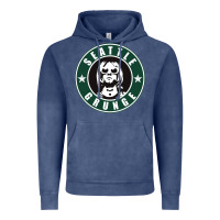 Vintage Denim seattle grunge Vintage Hoodie - artisFamous