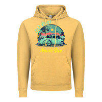 Vintage Mustard Vintage Funny Beetle Bug Distressed Classic Cars Old Bugs Never Die Vintage Hoodie - artisFamous