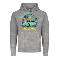 Cloud Rock Vintage Funny Beetle Bug Distressed Classic Cars Old Bugs Never Die Vintage Hoodie - artisFamous