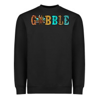 Black gobble thanksgiving turkey Heavyweight Sweatshirt - RanaPortraitStore