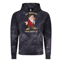 Cloud Black snow white i'm grumpy deal with it portrait t shirt Vintage Hoodie - artisFamous