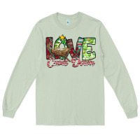 Matcha Love Came Down Long Sleeve Tee - CowhideDigitalArt
