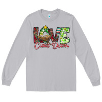 Moon Dust Love Came Down Long Sleeve Tee - CowhideDigitalArt