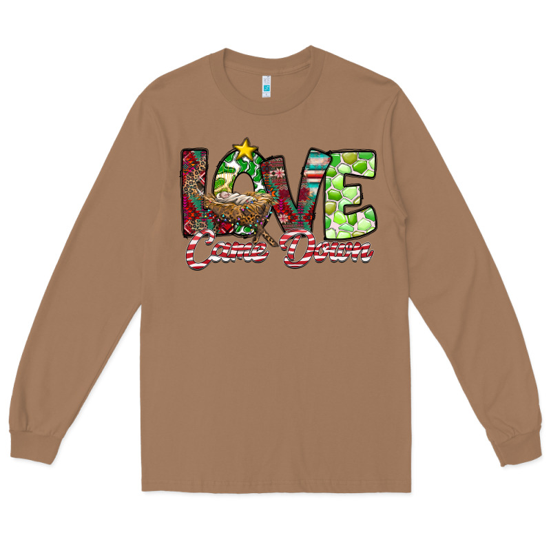 Love Came Down Long Sleeve Tee by CowhideDigitalArt | Teevron