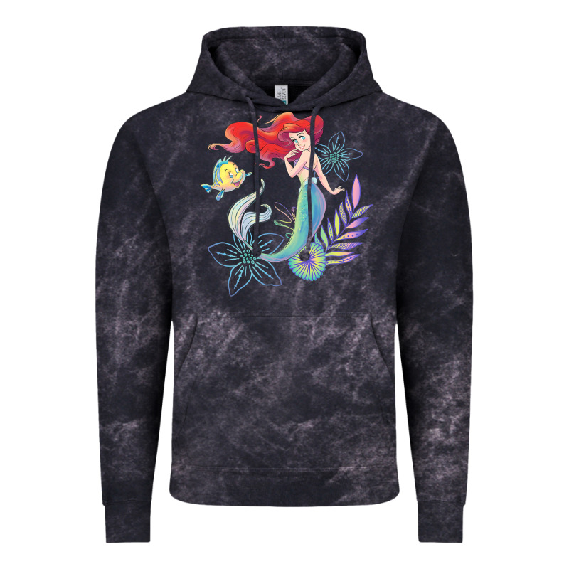 The Little Mermaid Ari  And Flounder Sea T Shirt Vintage Hoodie by artisFamous | Teevron