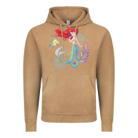 Vintage Camel the little mermaid ari  and flounder sea t shirt Vintage Hoodie - artisFamous