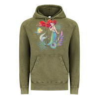 Vintage Olive the little mermaid ari  and flounder sea t shirt Vintage Hoodie - artisFamous
