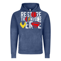 Vintage Denim restore the snyderverse Vintage Hoodie - artisFamous
