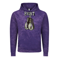 Cloud Purple boxing vintage fight gloves Vintage Hoodie - artisFamous