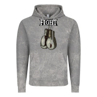 Boxing Vintage Fight Gloves Vintage Hoodie | Teevron