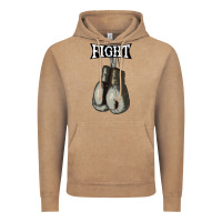 Vintage Coffee boxing vintage fight gloves Vintage Hoodie - artisFamous