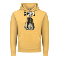Vintage Mustard boxing vintage fight gloves Vintage Hoodie - artisFamous