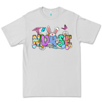 Dove Grey Easter Nurse Premium Tee - OliviaCreatesArt