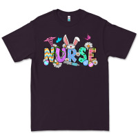 Plum Easter Nurse Premium Tee - OliviaCreatesArt