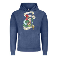 Vintage Denim alan a dale rooster  oo de lally golly what a day tattoo watercolor pa Vintage Hoodie - artisFamous