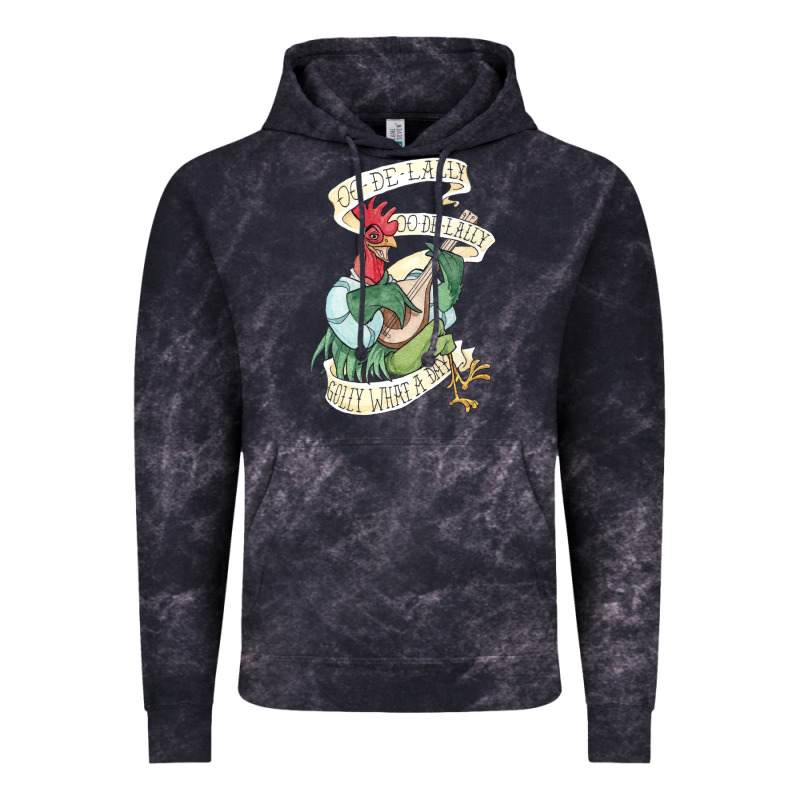 Alan A Dale Rooster  Oo De Lally Golly What A Day Tattoo Watercolor Pa Vintage Hoodie by artisFamous | Teevron