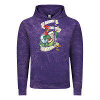 Cloud Purple alan a dale rooster  oo de lally golly what a day tattoo watercolor pa Vintage Hoodie - artisFamous