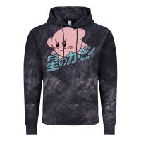 Cloud Black kirby kanji Vintage Hoodie - artisFamous