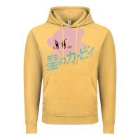 Vintage Mustard kirby kanji Vintage Hoodie - artisFamous