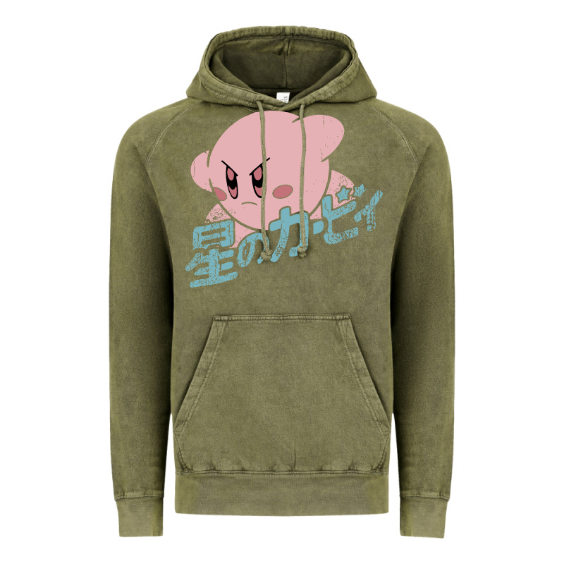 Kirby Kanji Vintage Hoodie by artisFamous | Teevron