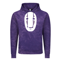 Cloud Purple no face spirited away women's Vintage Hoodie - artisFamous