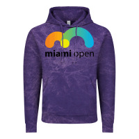 Cloud Purple MIAMI OPEN Vintage Hoodie - artisFamous