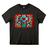 Asphalt Christmas cross with background Heavy Core Tee - Jasminsmagicworld