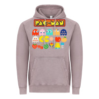 Vintage Zinc 80s pacman ghosts video games Vintage Hoodie - artisFamous