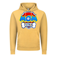 Vintage Mustard funny mom patrol  funny dog mom gift birthday party t shirt Vintage Hoodie - artisFamous