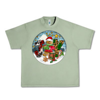 Oil Green Joy gingerbread Urban Heavy Tee - FaDigitalArtStudio