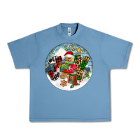Pebble Blue Joy gingerbread Urban Heavy Tee - FaDigitalArtStudio