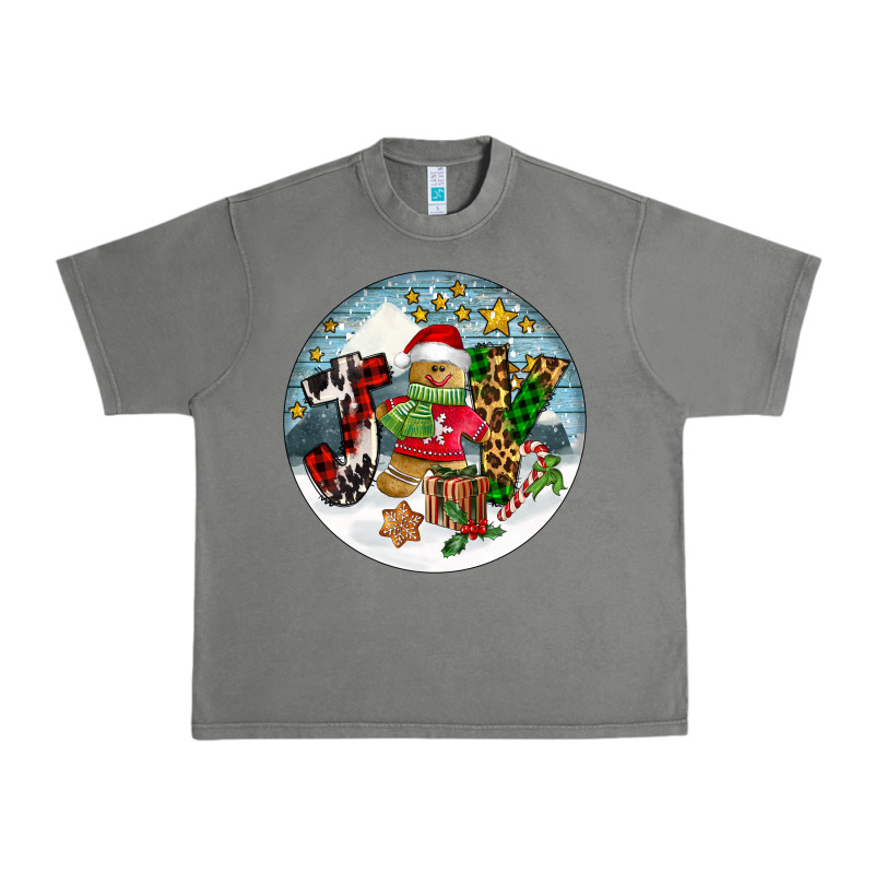 Joy Gingerbread Urban Heavy Tee by FaDigitalArtStudio | Teevron