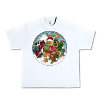 White Joy gingerbread Urban Heavy Tee - FaDigitalArtStudio