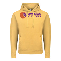 Vintage Mustard hawaiian airlines Vintage Hoodie - artisFamous
