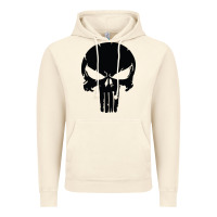 Vintage Artic the punisher skull black Vintage Hoodie - artisFamous