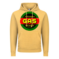 Vintage Mustard GARAGE CAR GASOLINE Vintage Hoodie - artisFamous