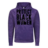 Cloud Purple PROTECT BLACK WOMEN QUOTES Vintage Hoodie - artisFamous