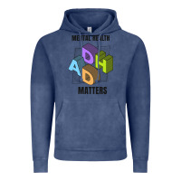 Vintage Denim adhd mental health matters Vintage Hoodie - artisFamous